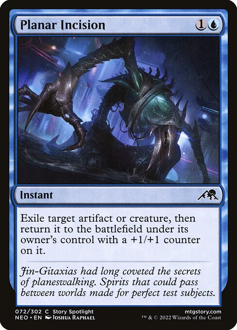 Magic the Gathering Card - Planar Incision - MTG Circle