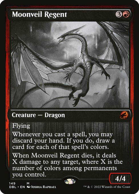 Magic the Gathering Card - Moonveil Regent - MTG Circle