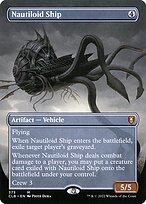 Magic the Gathering Card - Nautiloid Ship - MTG Circle