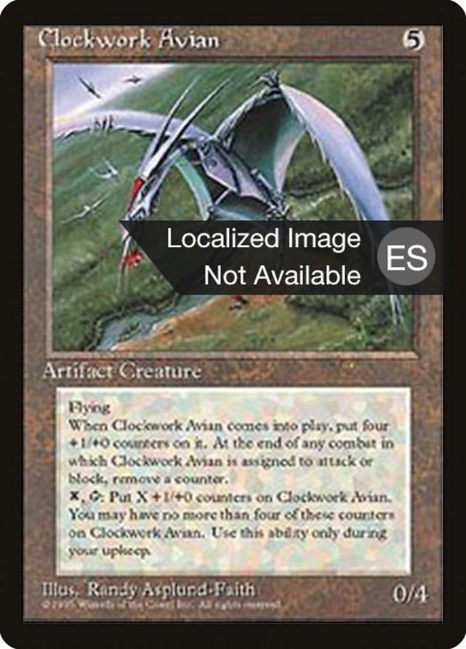 Magic the Gathering Card - Clockwork Avian - MTG Circle