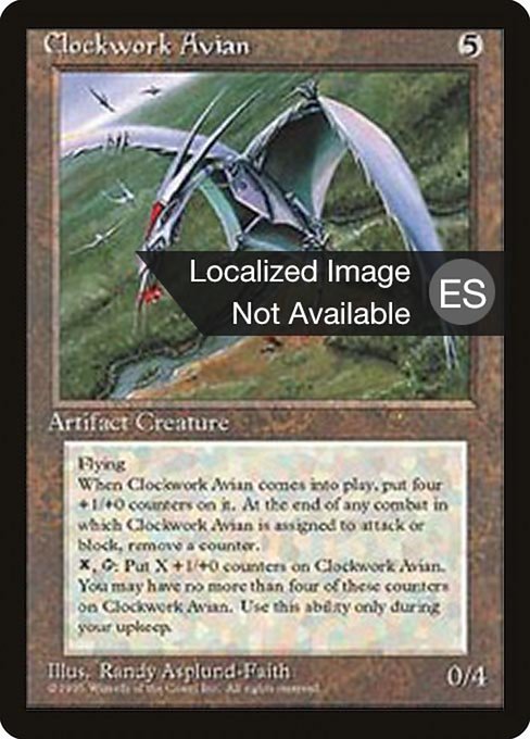 Magic the Gathering Card - Clockwork Avian - MTG Circle