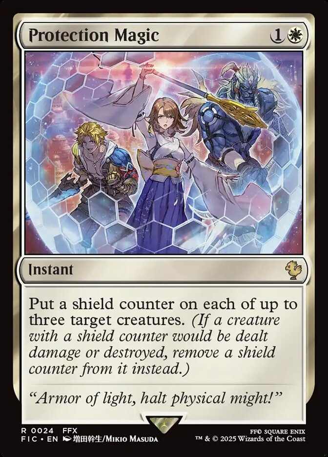 Magic the Gathering Card - Protection Magic - MTG Circle