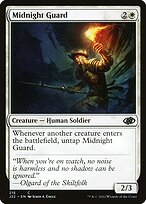 Magic the Gathering Card - Midnight Guard - MTG Circle