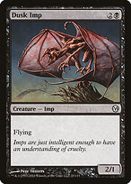 Magic the Gathering Card - Dusk Imp - MTG Circle