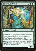 Magic the Gathering Card - Yavimaya Dryad - MTG Circle
