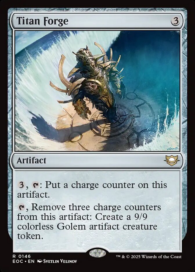 Magic the Gathering Card - Titan Forge - MTG Circle