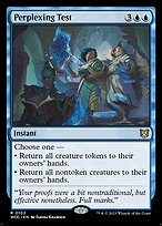 Magic the Gathering Card - Perplexing Test - MTG Circle