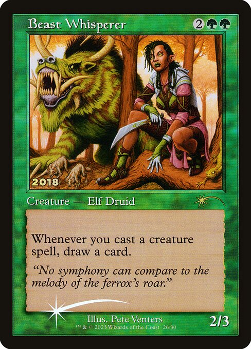 Magic the Gathering Card - Beast Whisperer - MTG Circle