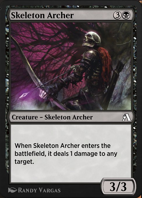 Magic the Gathering Card - Skeleton Archer - MTG Circle