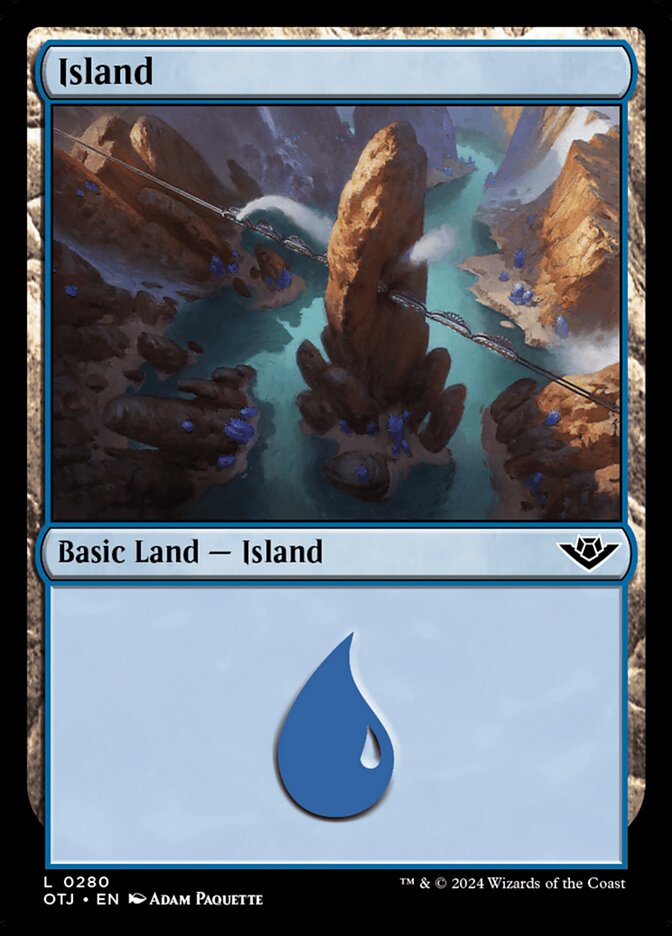 Magic the Gathering Card - Island - MTG Circle