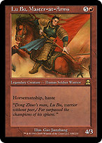 Magic the Gathering Card - Lu Bu, Master-at-Arms - MTG Circle