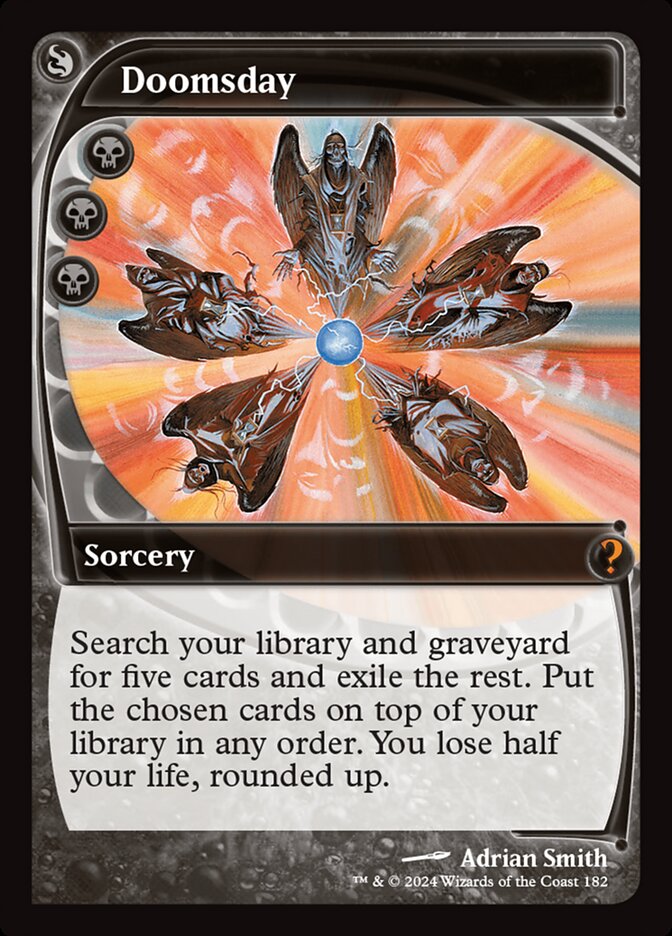 Magic the Gathering Card - Doomsday - MTG Circle