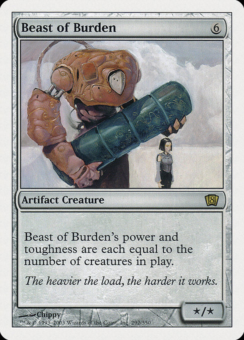 Magic the Gathering Card - Beast of Burden - MTG Circle