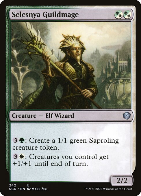 Magic the Gathering Card - Selesnya Guildmage - MTG Circle