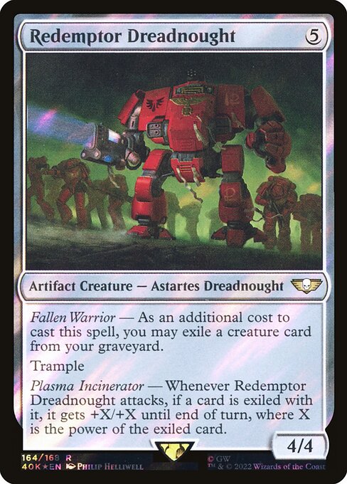 Magic the Gathering Card - Redemptor Dreadnought - MTG Circle