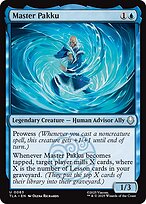 Magic the Gathering Card - Master Pakku - MTG Circle