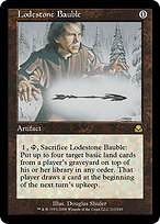 Magic the Gathering Card - Lodestone Bauble - MTG Circle