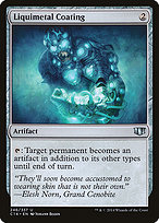 Magic the Gathering Card - Liquimetal Coating - MTG Circle