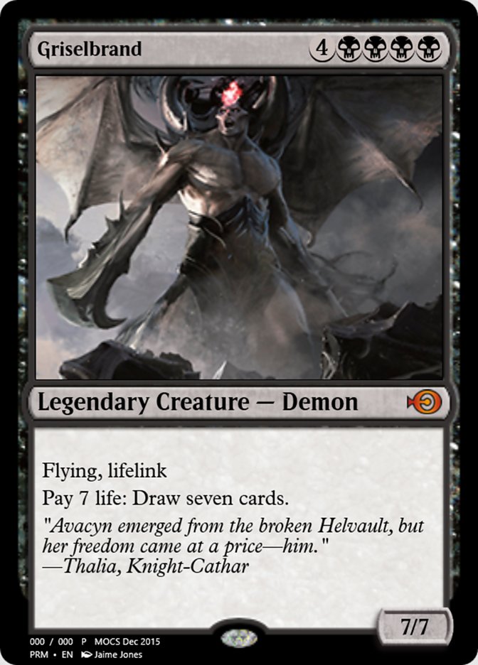 Magic the Gathering Card - Griselbrand - MTG Circle
