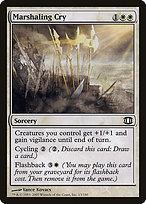 Magic the Gathering Card - Marshaling Cry - MTG Circle