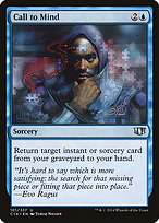Magic the Gathering Card - Call to Mind - MTG Circle