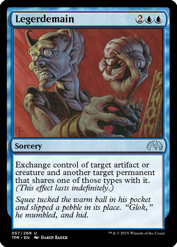 Magic the Gathering Card - Legerdemain - MTG Circle