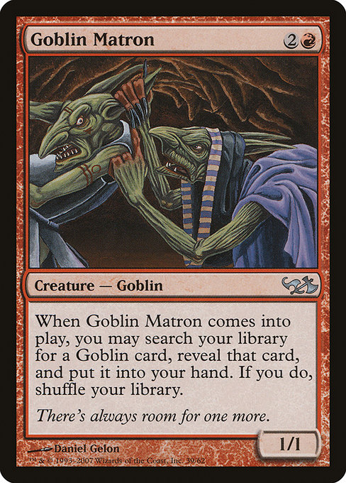 Magic the Gathering Card - Goblin Matron - MTG Circle