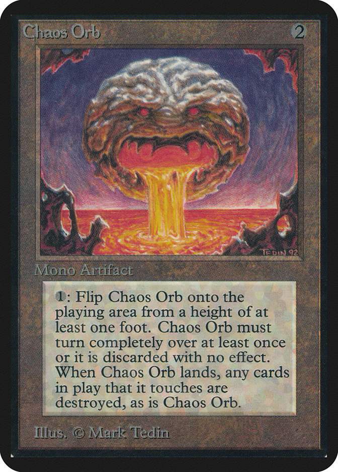 Magic the Gathering Card - Chaos Orb - MTG Circle