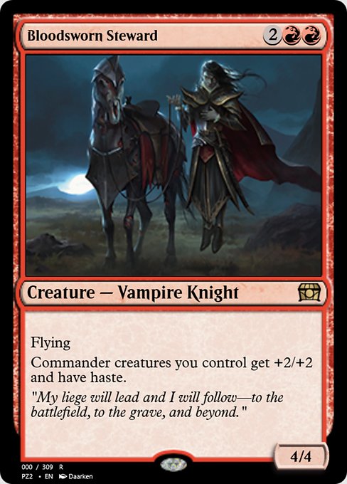 Magic the Gathering Card - Bloodsworn Steward - MTG Circle