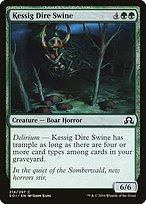 Magic the Gathering Card - Kessig Dire Swine - MTG Circle