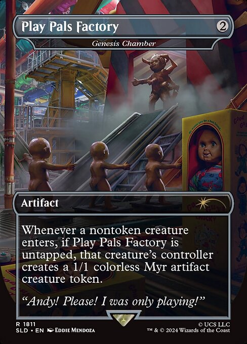 Magic the Gathering Card - Genesis Chamber - MTG Circle