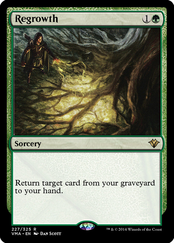 Magic the Gathering Card - Regrowth - MTG Circle