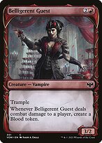 Magic the Gathering Card - Belligerent Guest - MTG Circle