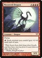 Magic the Gathering Card - Moonveil Dragon - MTG Circle