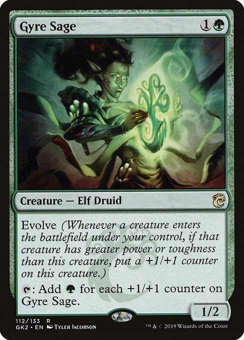 Magic the Gathering Card - Gyre Sage - MTG Circle
