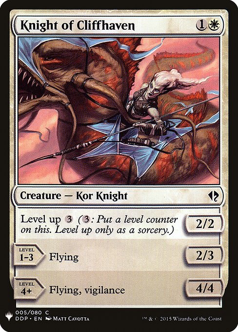Magic the Gathering Card - Knight of Cliffhaven - MTG Circle