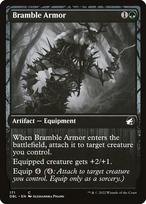 Magic the Gathering Card - Bramble Armor - MTG Circle
