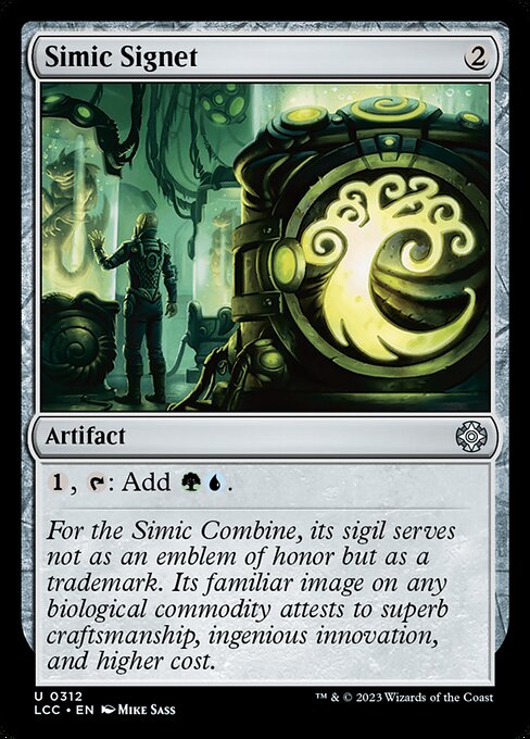 Magic the Gathering Card - Simic Signet - MTG Circle