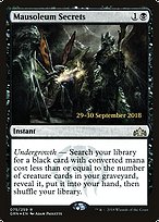 Magic the Gathering Card - Mausoleum Secrets - MTG Circle