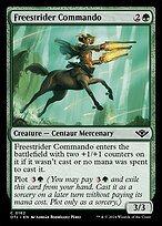 Magic the Gathering Card - Freestrider Commando - MTG Circle