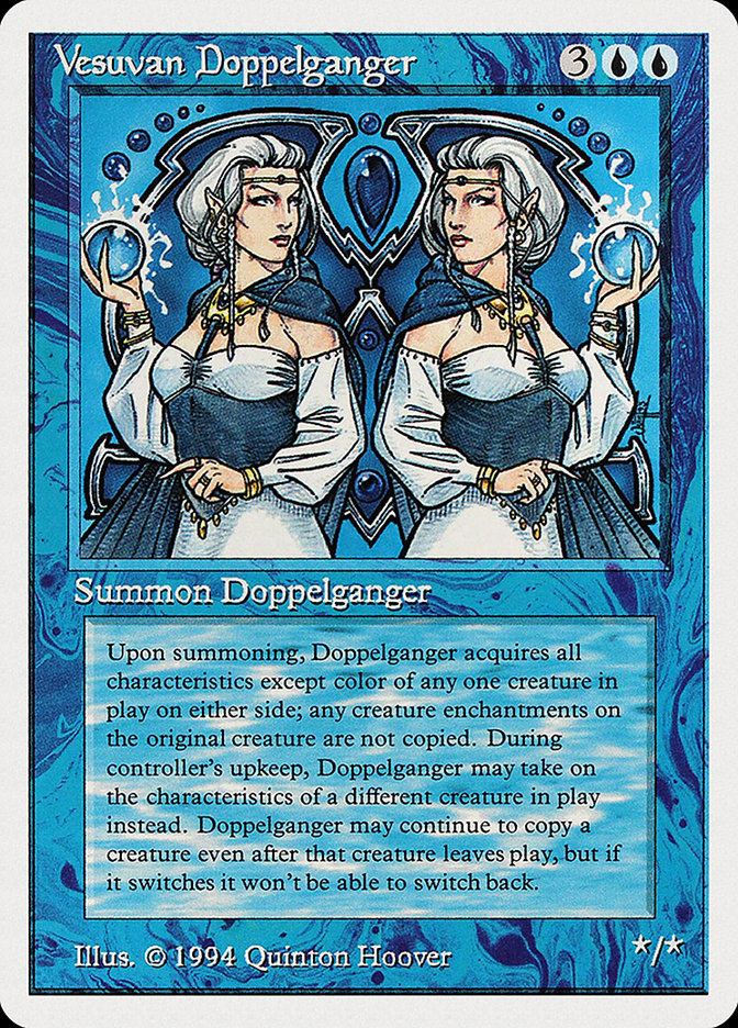Magic the Gathering Card - Vesuvan Doppelganger - MTG Circle