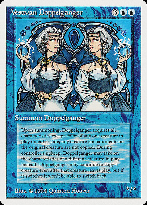 Magic the Gathering Card - Vesuvan Doppelganger - MTG Circle