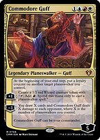 Magic the Gathering Card - Commodore Guff - MTG Circle