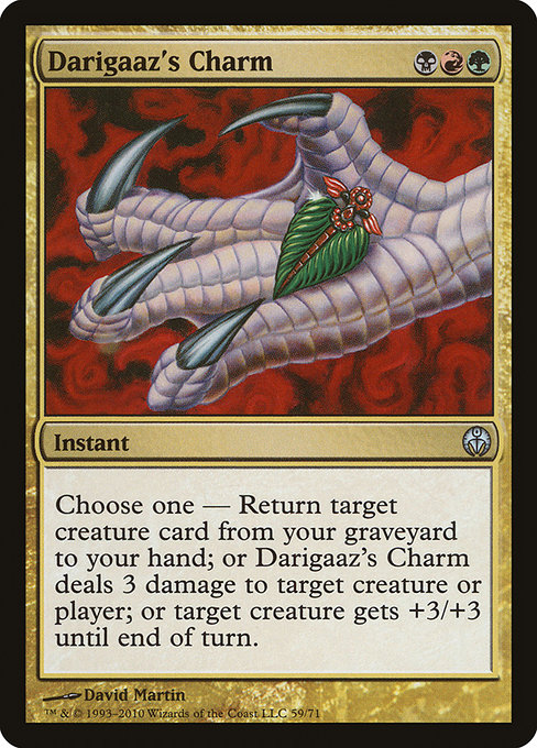 Magic the Gathering Card - Darigaaz's Charm - MTG Circle