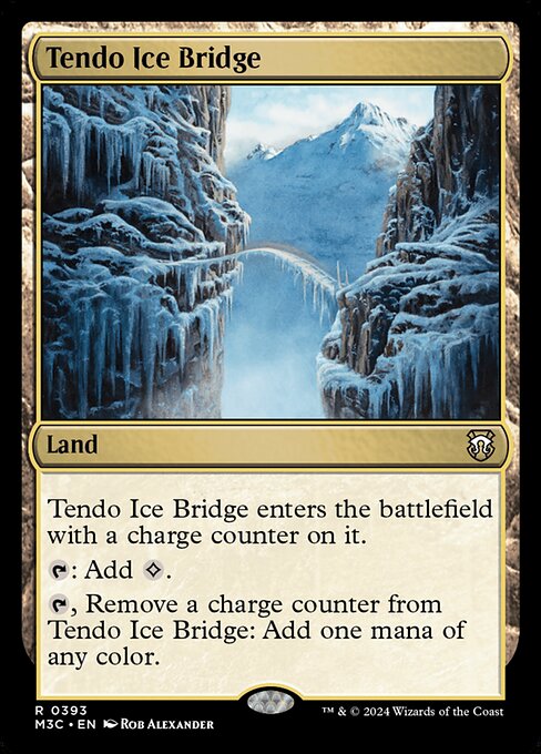 Magic the Gathering Card - Tendo Ice Bridge - MTG Circle