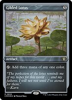 Magic the Gathering Card - Gilded Lotus - MTG Circle