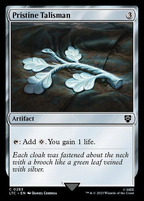 Magic the Gathering Card - Pristine Talisman - MTG Circle