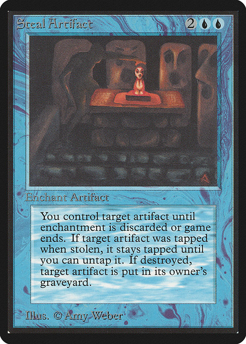 Magic the Gathering Card - Steal Artifact - MTG Circle