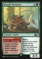 Magic the Gathering Card - Steady Tortoise // Harried Dash - MTG Circle