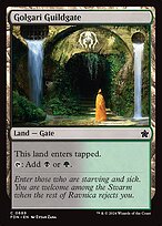 Magic the Gathering Card - Golgari Guildgate - MTG Circle